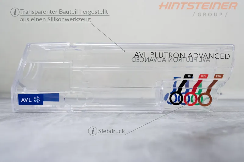 Transparent Vakuumguss