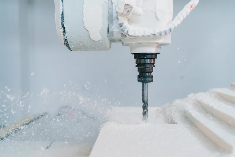 3D Fräsen von PU Schaum