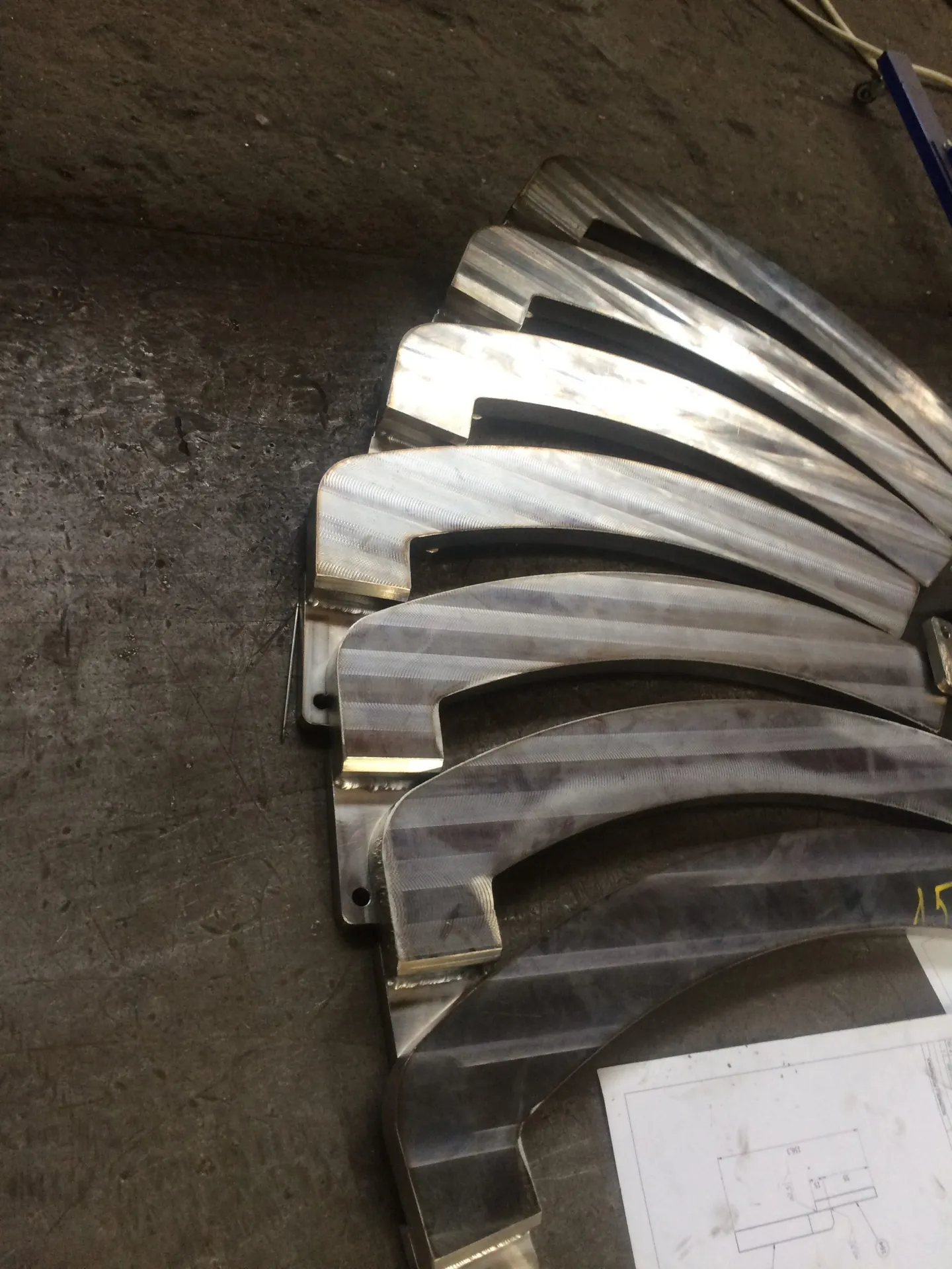 Stainless steel parts for compressor