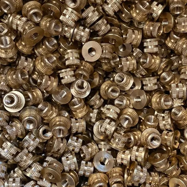 Inserti Ottone per Costampaggio plastica