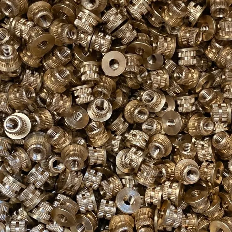 Inserti Ottone per Costampaggio plastica