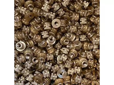Inserti Ottone per Costampaggio plastica