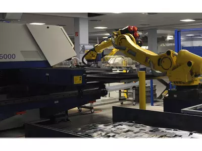 Automatisierte CNC-Bearbeitung