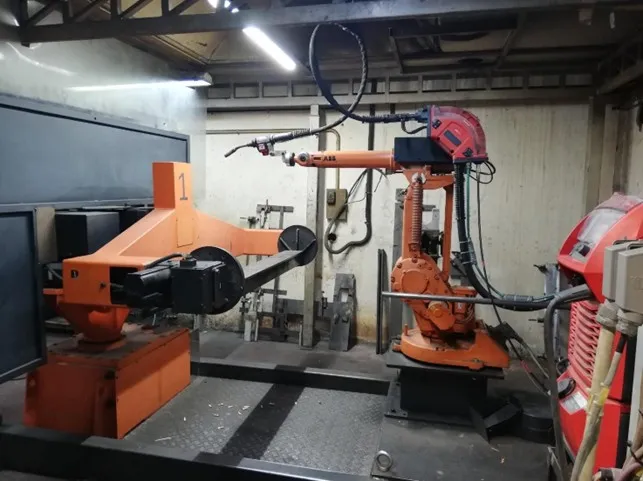 Schweisszentrum ABB mit cool metal transfer
