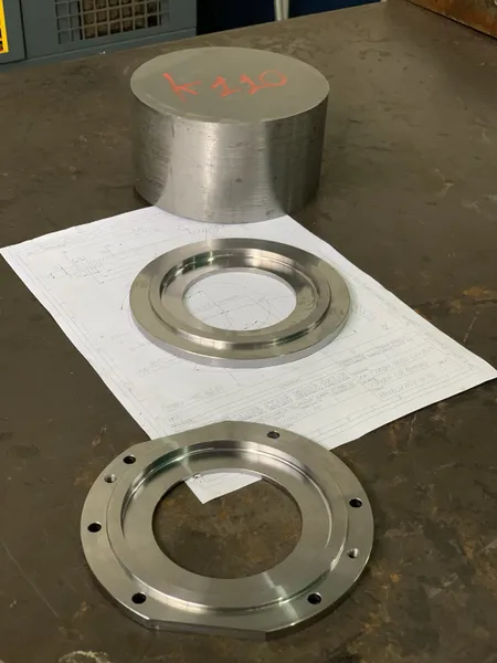 Matrix Holder Flange