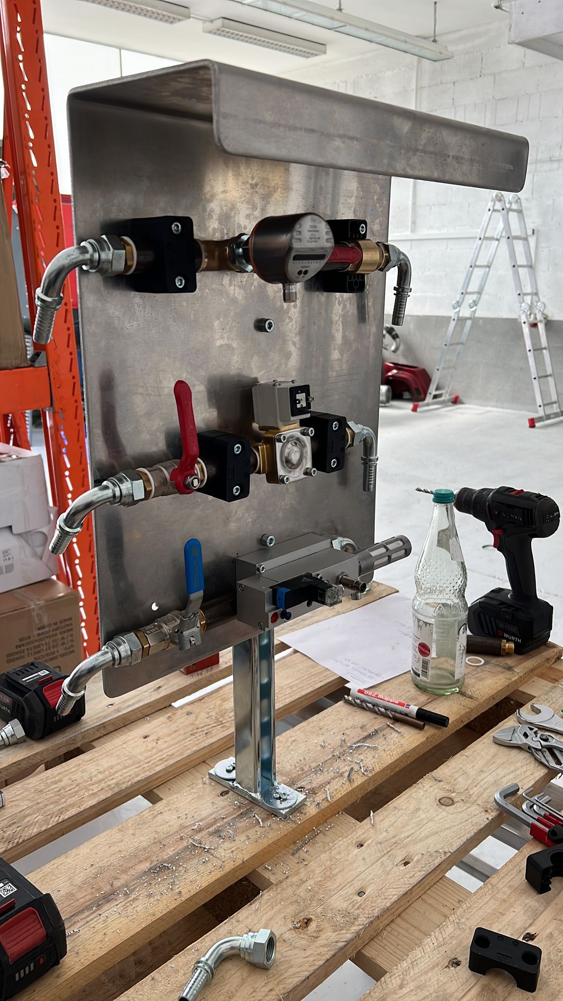 Roboter Installationsplatte