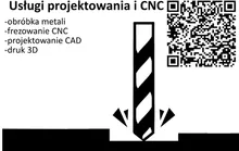 Usługi projektowe i CNC Logo