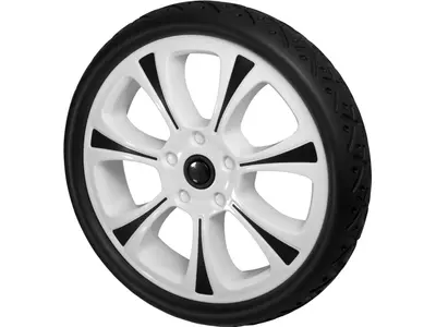 (Kinderwagen)-Räder (Baugruppe: Felge, Reifen, Verschluß)