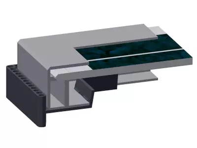 Stapelecke für Solarplatten