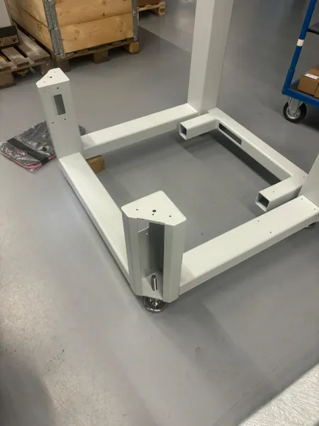 Frame for machine