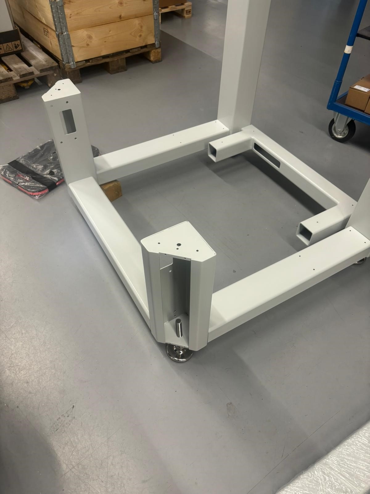Frame for machine
