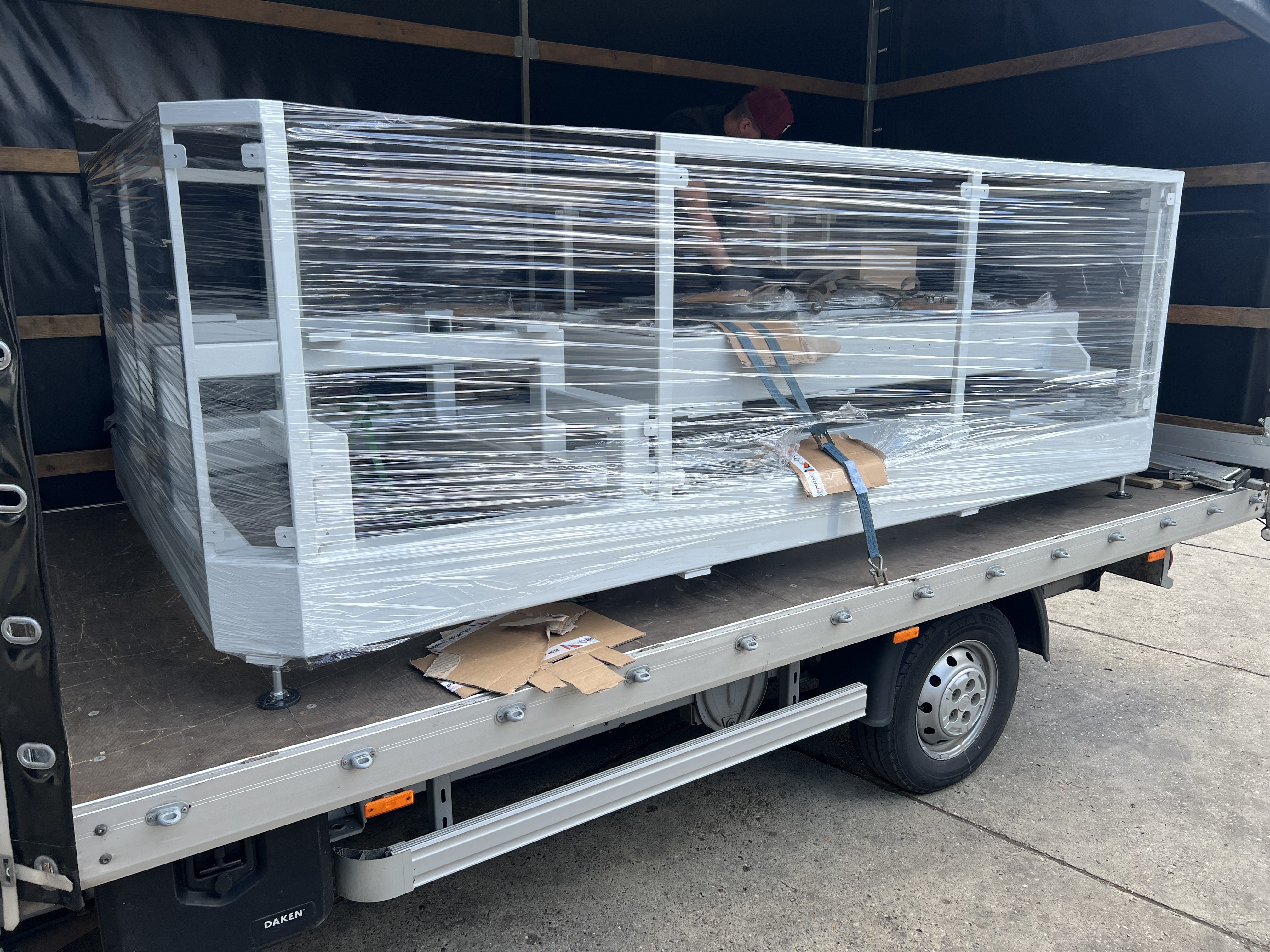 Chasis for machine