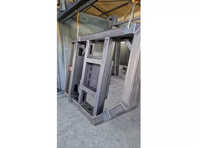 Chasis ready for powder coating