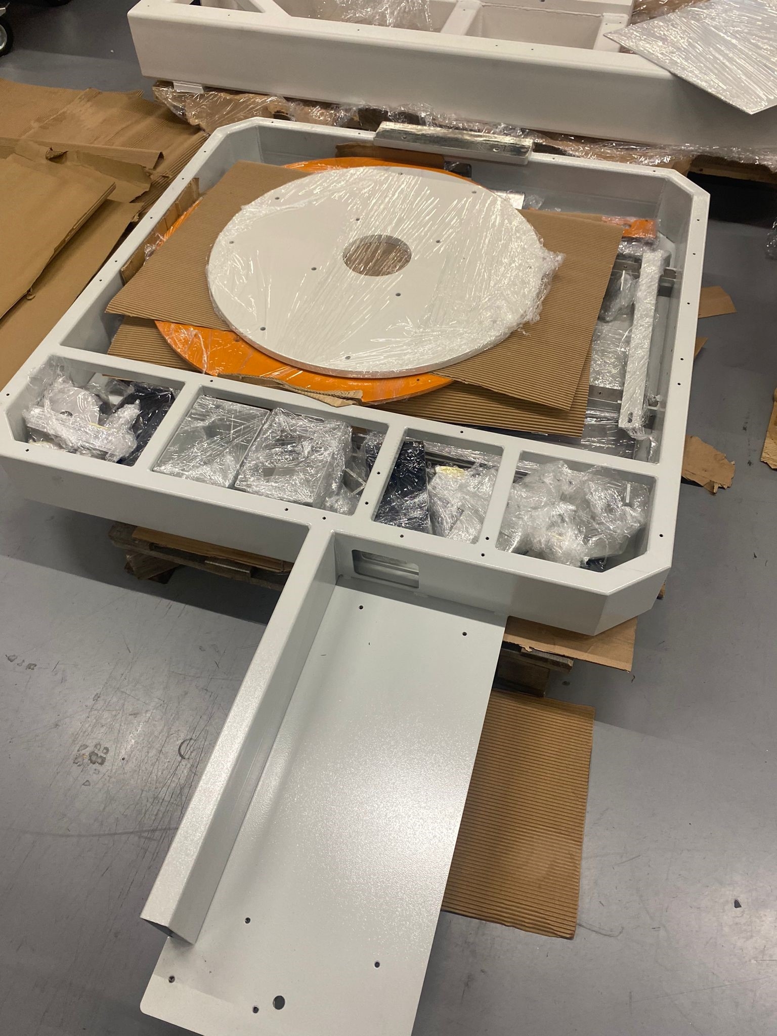 Frame for machine