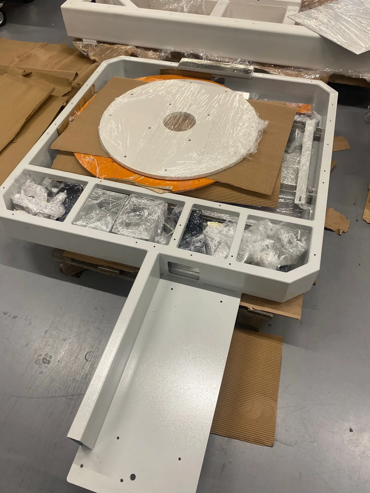 Frame for machine