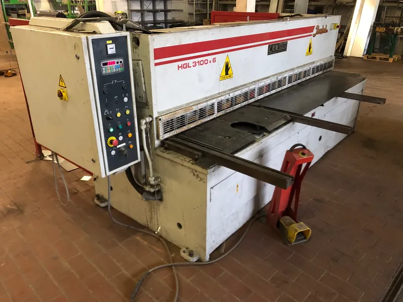 Shear for metal sheet 3100mm