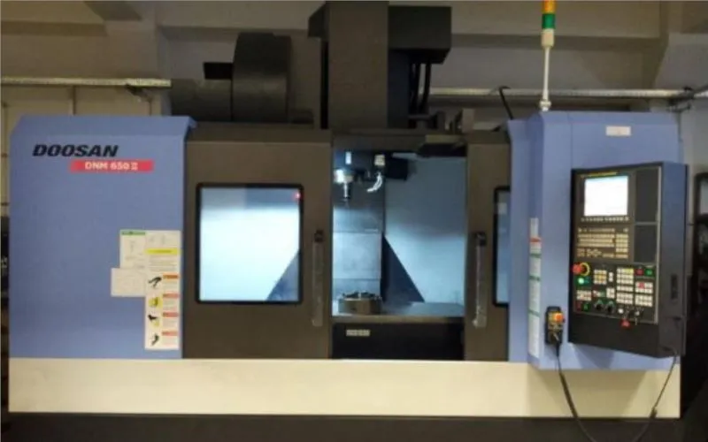 DOOSAN DNM 650 FANUC CONTROL KOREA 2017