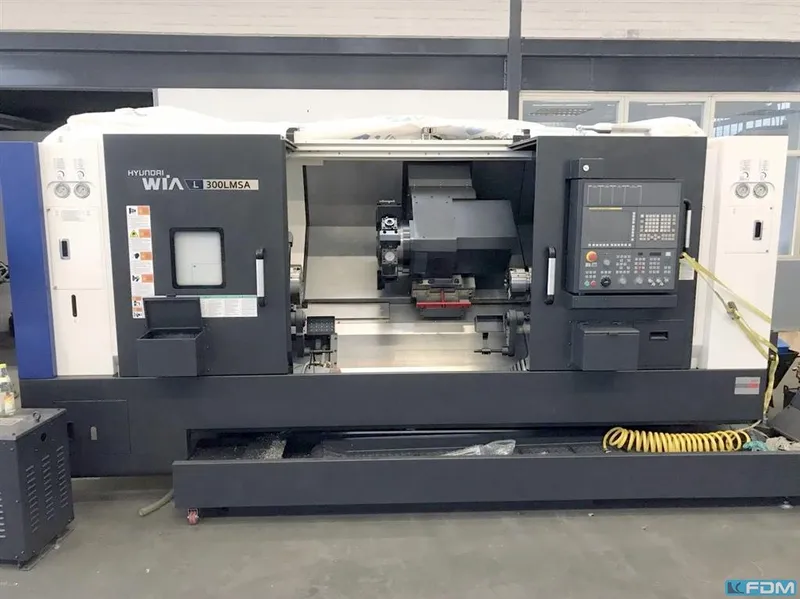HYUNDAI LMSA 300 CIFT AYNA   C EKSEN FANUC KONTROL KORE 2019