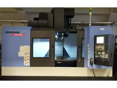 DOOSAN DNM 650 FANUC CONTROL KOREA 2017