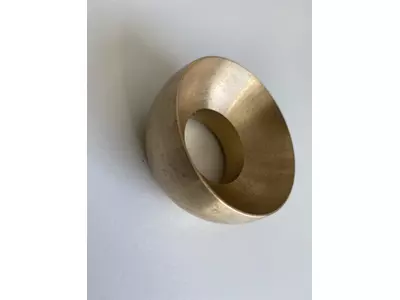 Brass funnel fitting