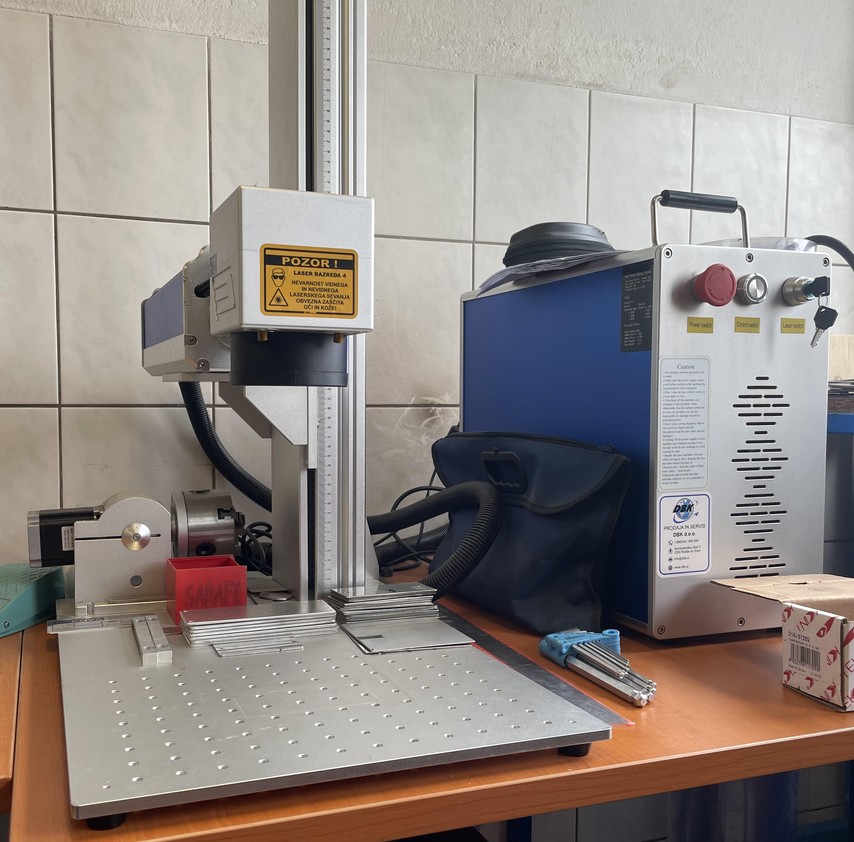 FIBER MARKING LASER