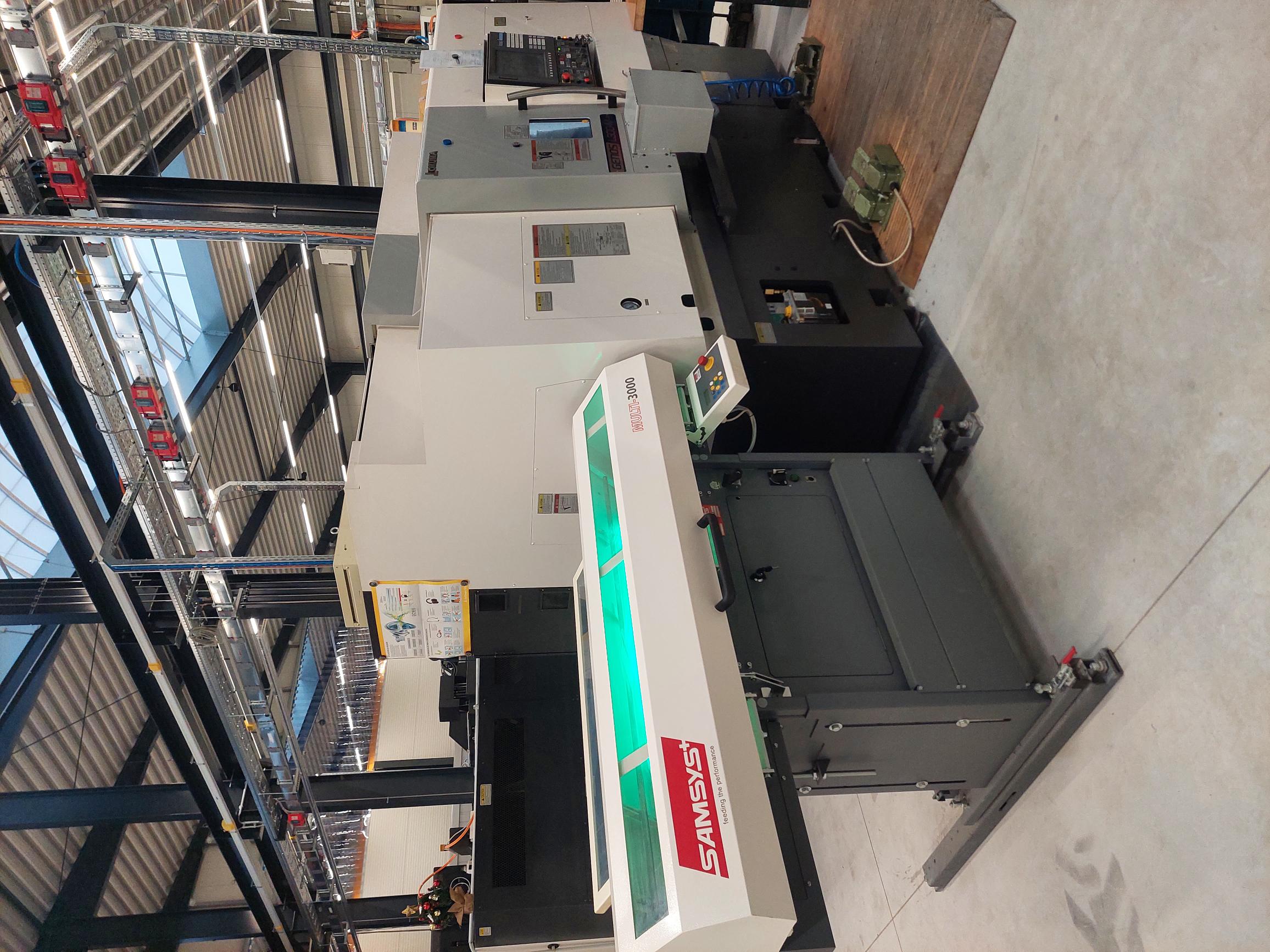 Okuma L300 MYW mit SamSys Stangenlader
