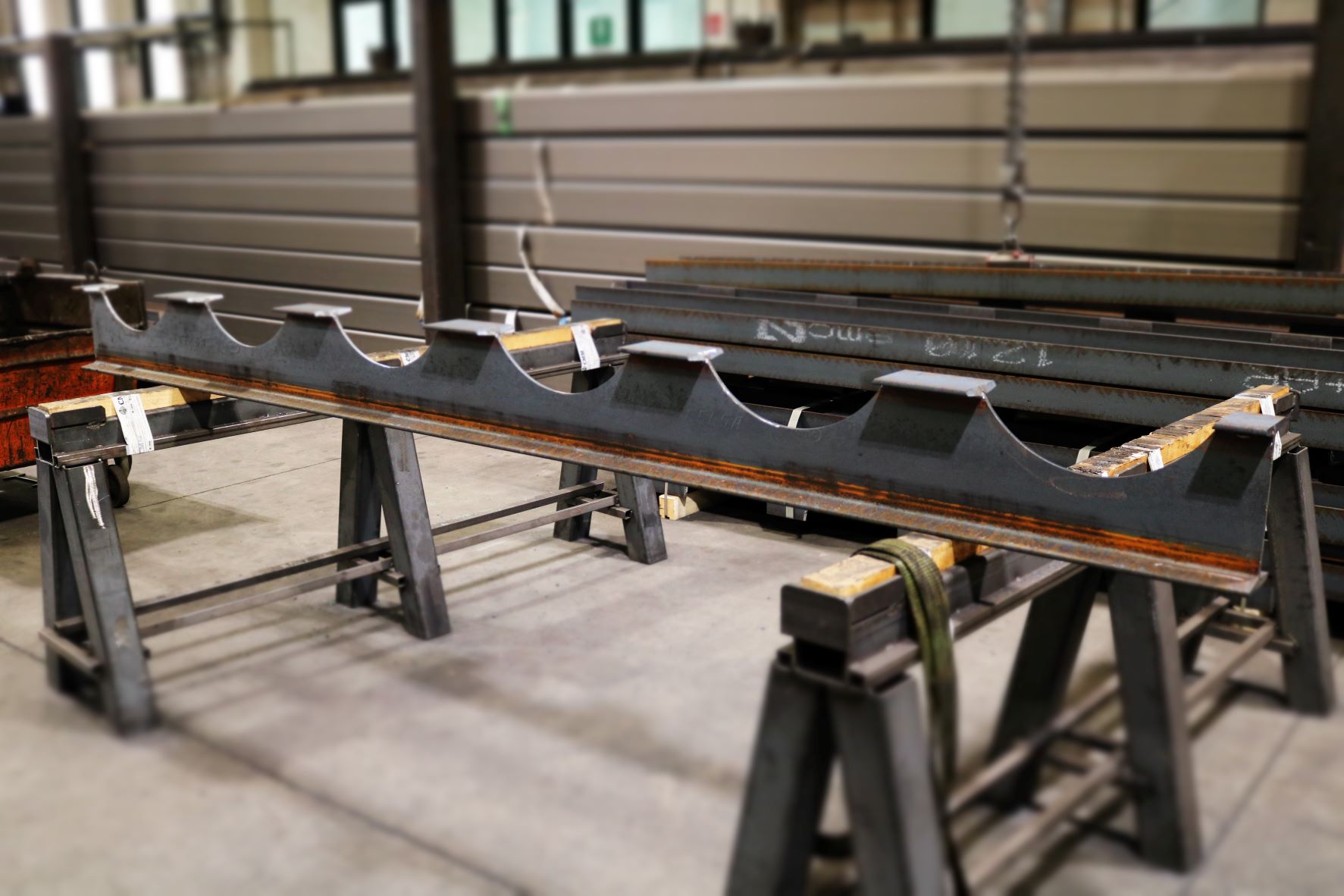 IPE Traeger Laserschneiden