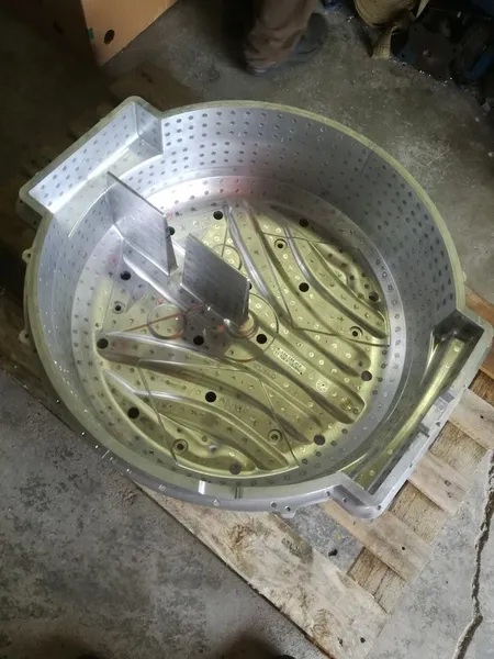 3D milling aluminium press form