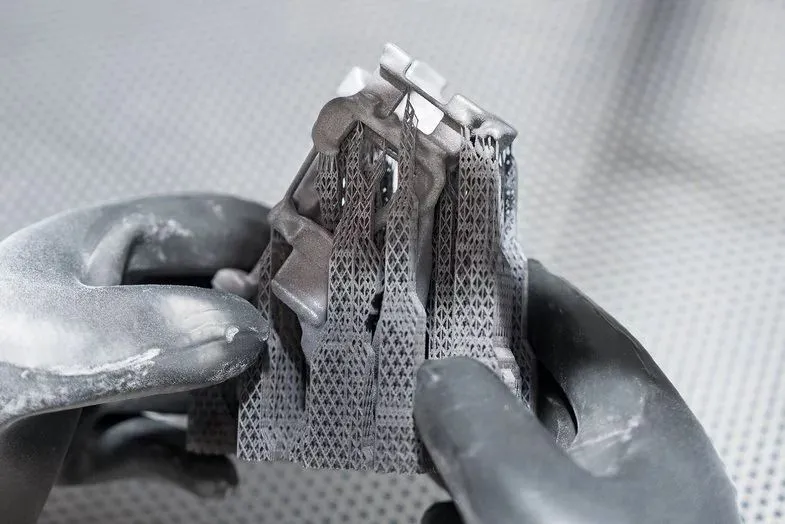 Metalldruckteil