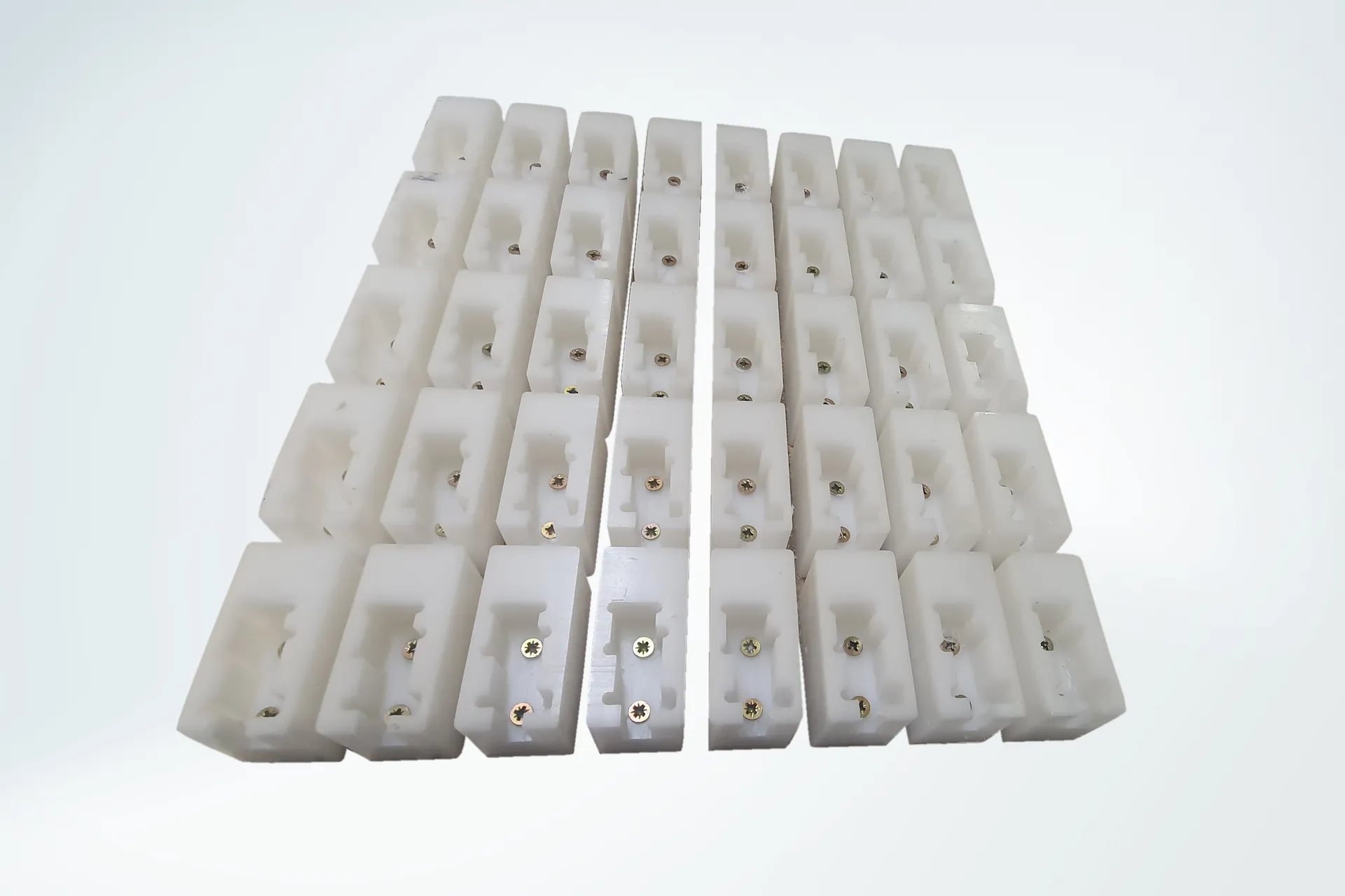Parts made from industrial plastics