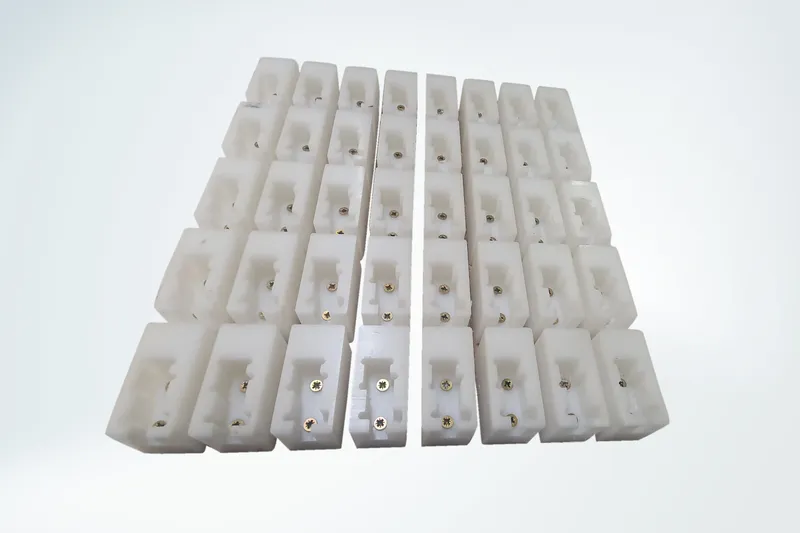 Parts made from industrial plastics