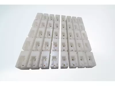 Parts made from industrial plastics