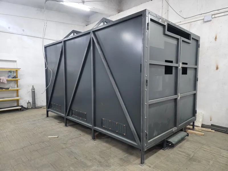 SandBlasting chamber 4500x2000x2500 (in construction)