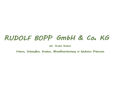 Rudolf Bopp Gmbh & Co.KG Logo
