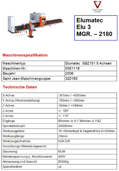 Elumatec SBZ151