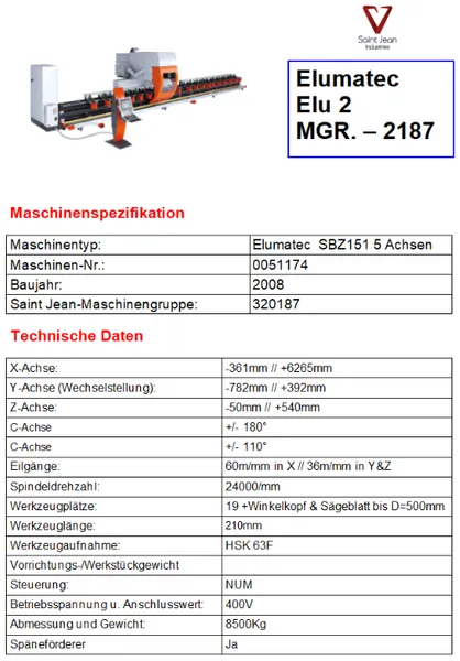 Elumatec SBZ151