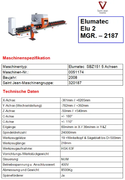 Elumatec SBZ151