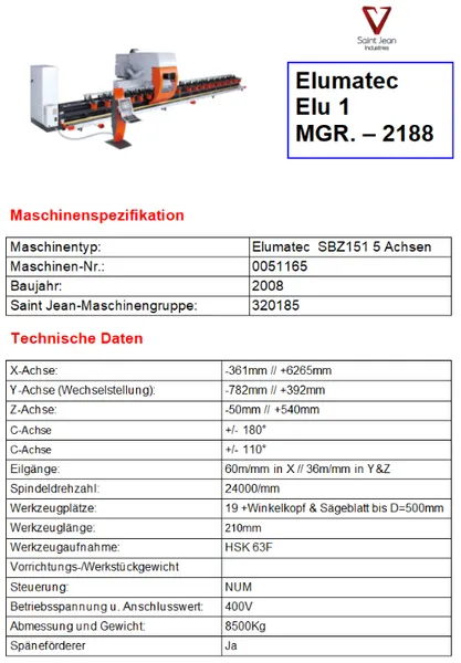 Elumatec SBZ151