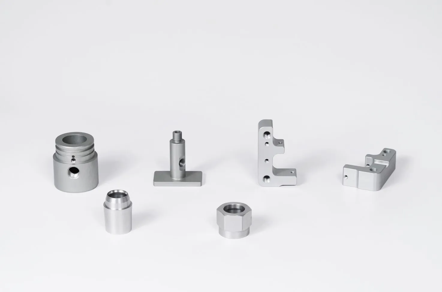 Machined aluminium parts