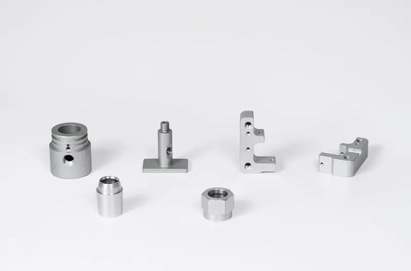 Machined aluminium parts
