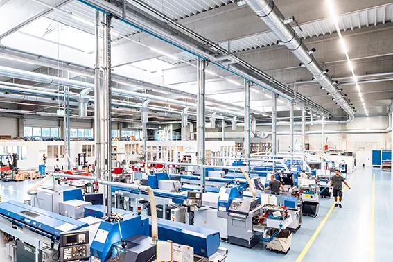 WMT Produktionshalle