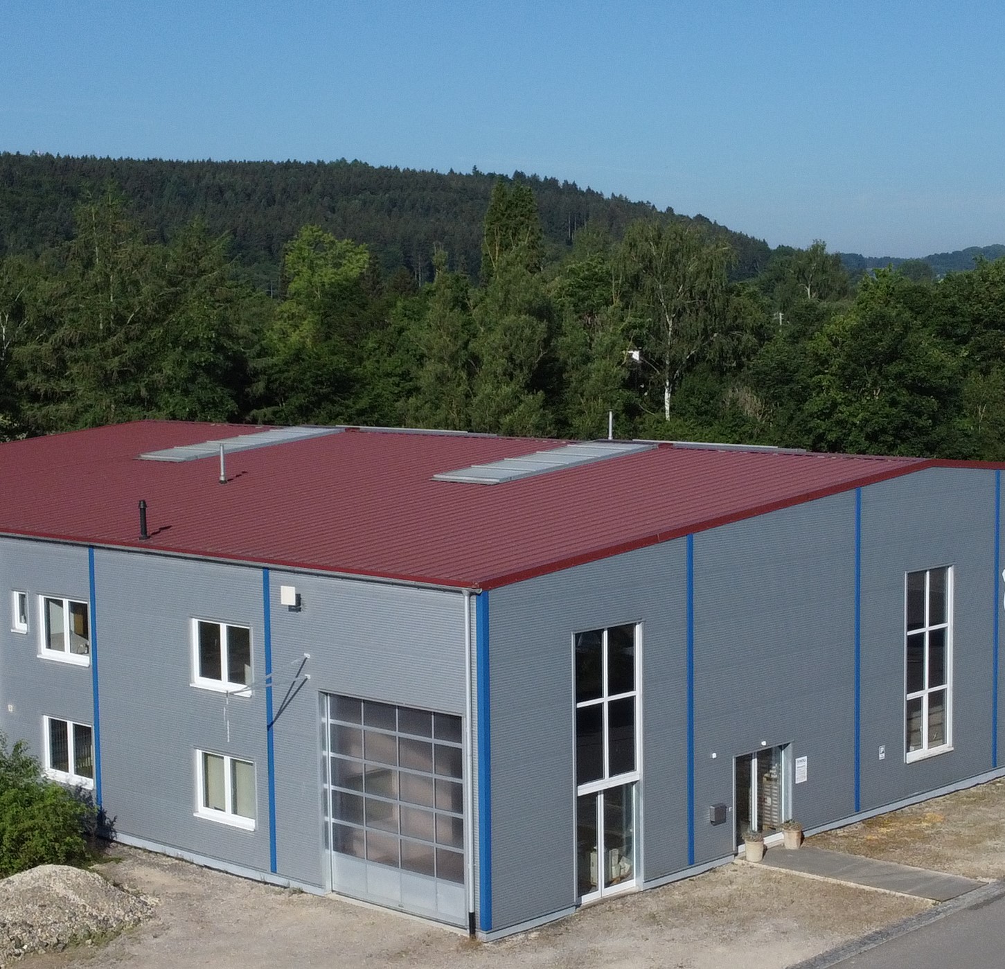 neues Firmengebäude in Krauchenwies