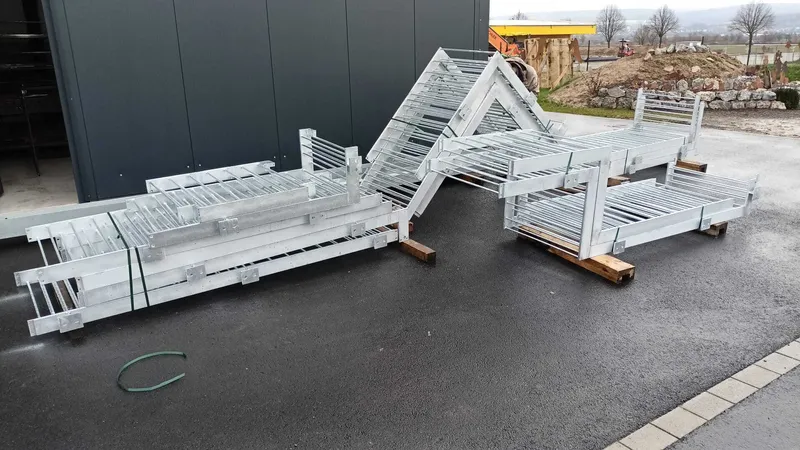 Öffentliches Geländer