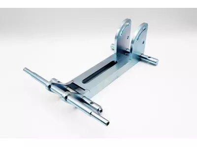 Kleine Baugruppe, Laserteile + Drehteile, galvanisch verzinkt