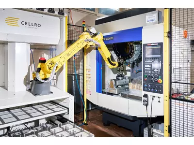 Brother Speedio S700X1 mit Cellro X20 Roboterzelle