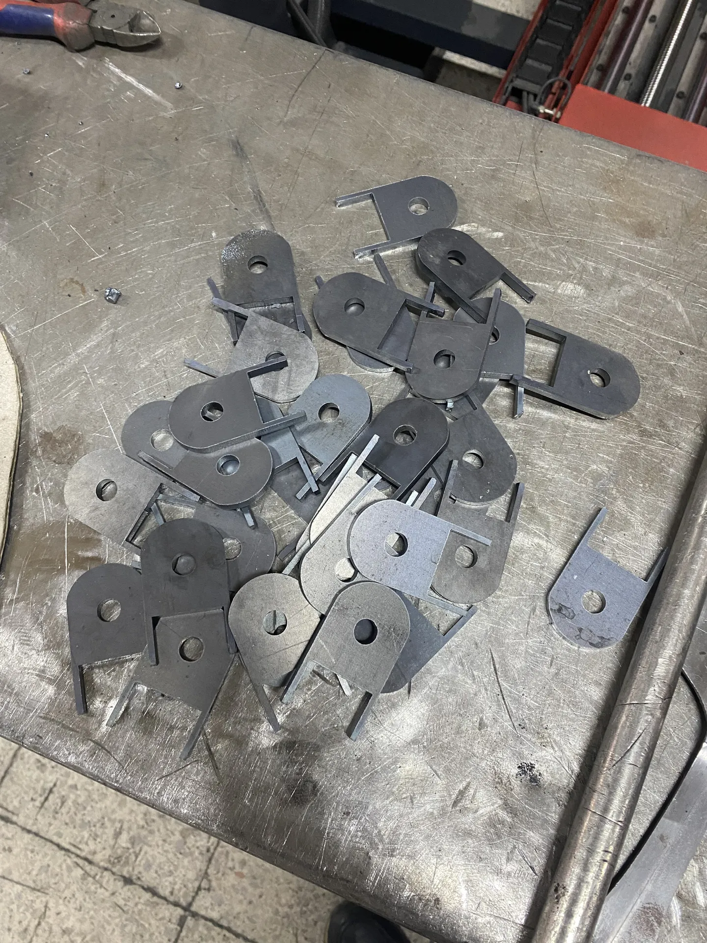 Laser cutting