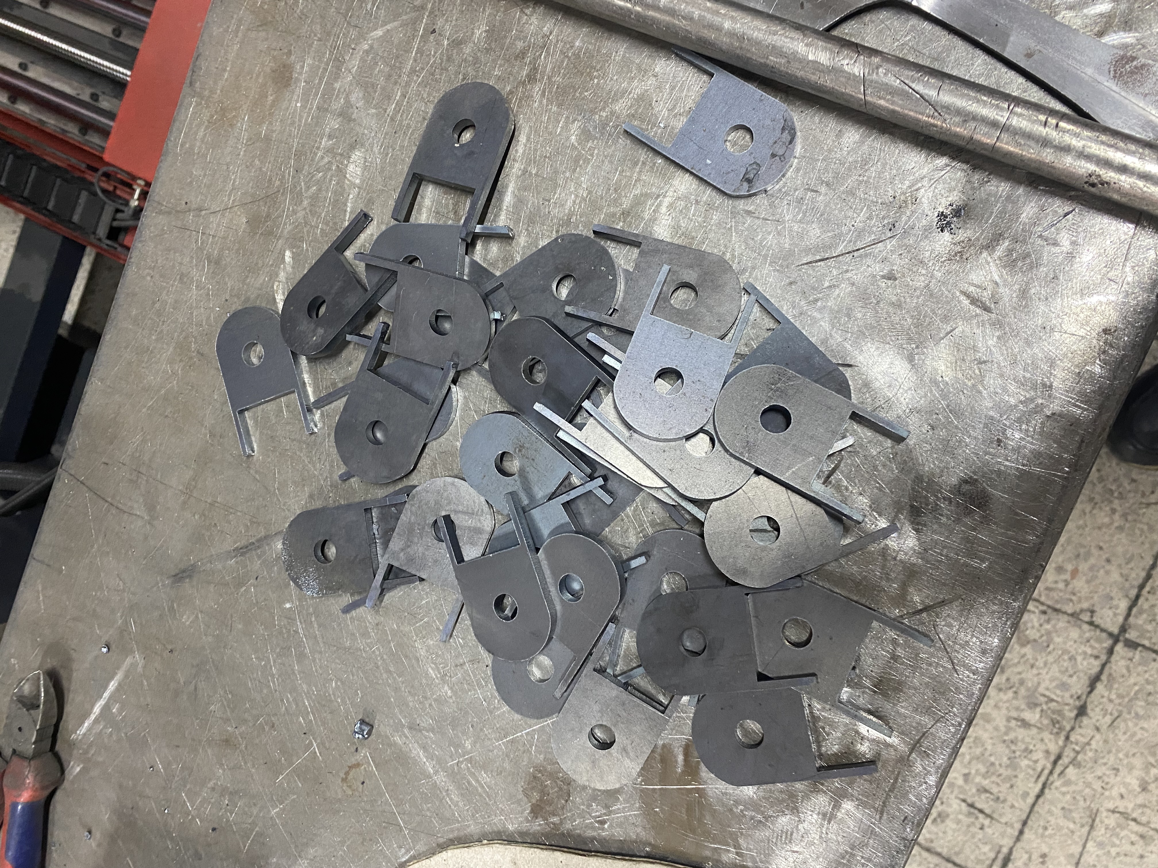 Laser cutting