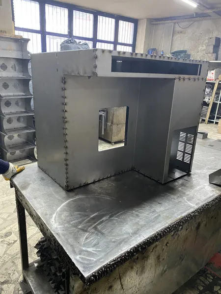 metal table
