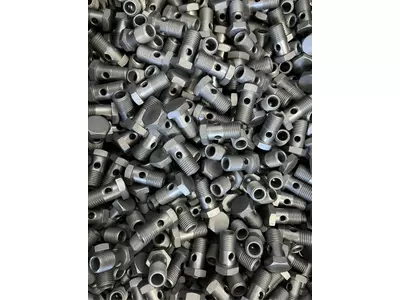 Steel parts with Clear Nickel Zinc + Torque