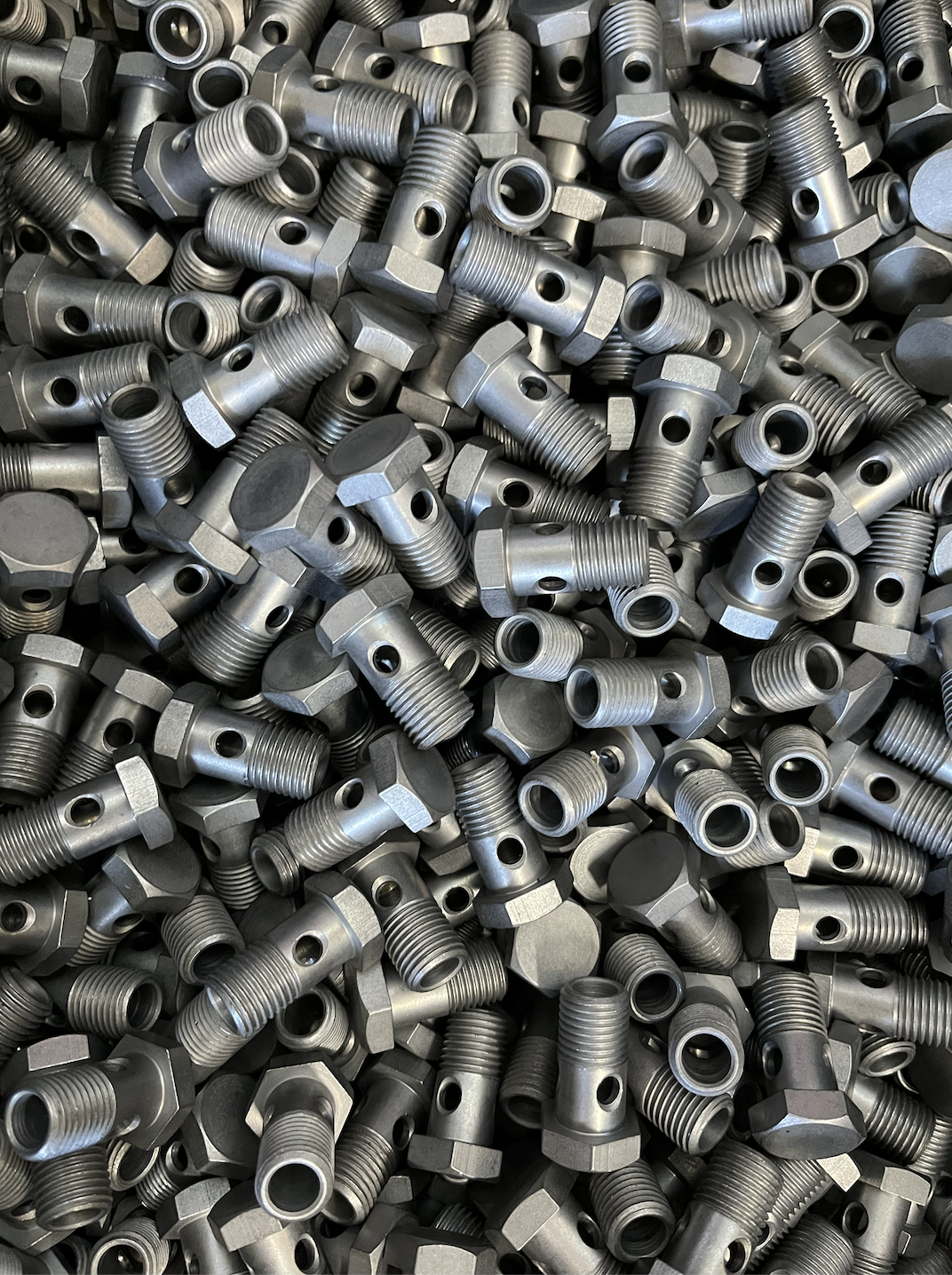 Steel parts with Clear Nickel Zinc + Torque